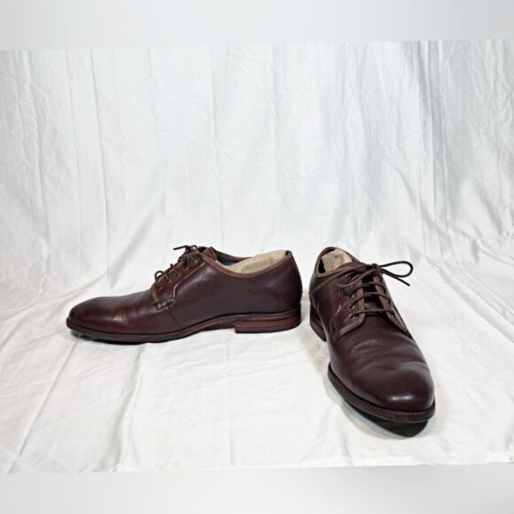 Cole Haan Mens Brown Leather Grand Oxford Lace Up Shoes~10~ - Picture 2 of 6